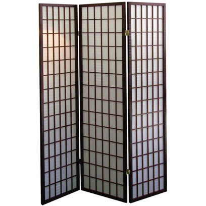 Cherry 3 Panel Shoji Screen